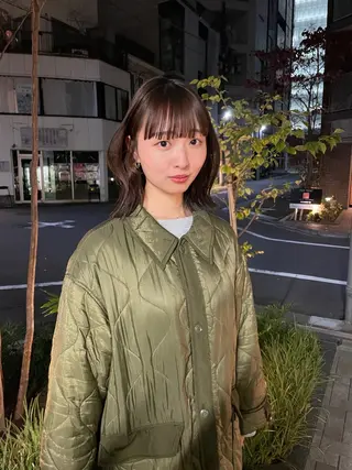 ミディアム カラー ayaka / SOIEのヘアスタイル