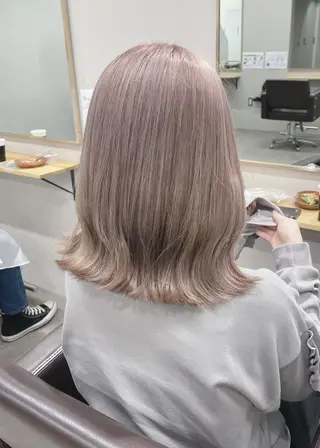 ミディアム カラー 🫧【公式】 Lig.横浜🫧のヘアスタイル