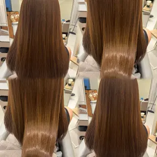 ロング カラー 髪質改善/縮毛矯正 艶髪🔥高杉のヘアスタイル