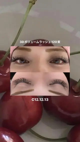 マツエク・マツパ As nail sakuraのマツエク・マツパデザイン