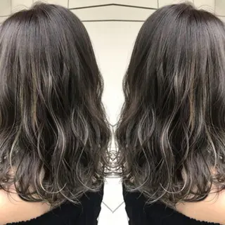 ミディアム ricca♪ 反町のヘアスタイル