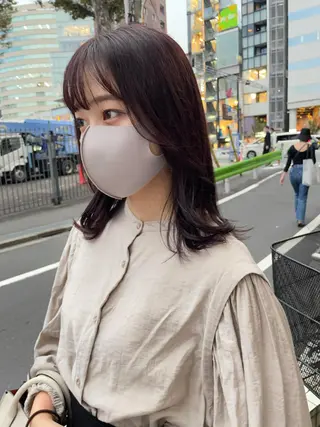 ミディアム カラー キッズ オトナヘア🌸 harukaのヘアスタイル