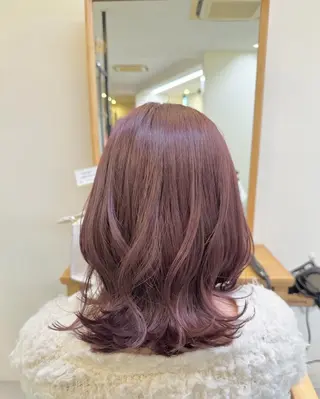カラー 梅本 夢香のヘアスタイル