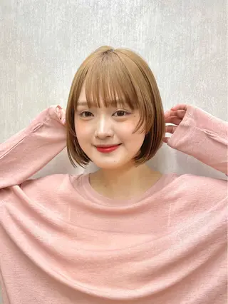 カラー 暖色/透明感カラー /nanami★のヘアスタイル