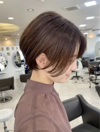 ショート ショート/島 桜子🤍のヘアスタイル