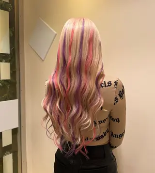 ロング MIYUN🌙 エクステフリーランスのヘアスタイル