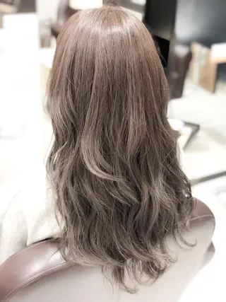 ロング カラー 髪質改善/ 艶髪カラー/益田直幸のヘアスタイル