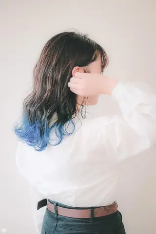 ミディアム カラー beauty: beast 大町店のヘアスタイル