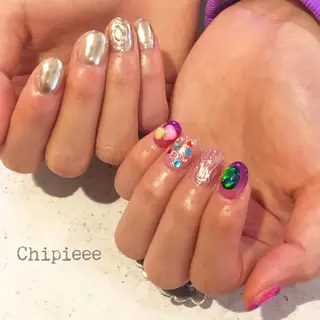 ネイル revia所属・ERI Nailistのネイルデザイン