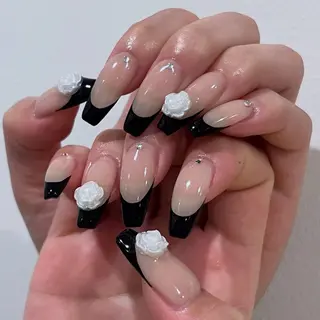 ネイル ワンホン/キラキラ ネイル💎yukaのネイルデザイン