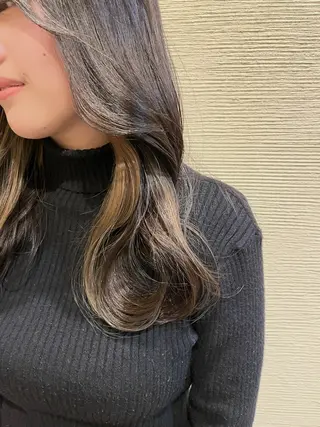 ロング カラー パーマ/艶カラー/ 髪質改善/伊藤愛麻のヘアスタイル