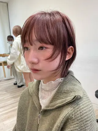 ショート ショート/ボブ/ パーマ/井上のヘアスタイル