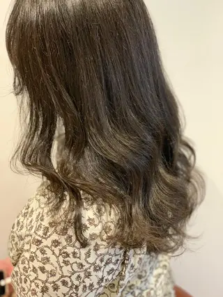セミロング カラー HARUKA韓国ヘア /Luana梅田のヘアスタイル