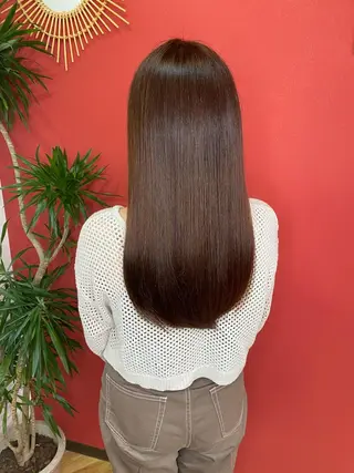 ロング 大久保 愛のヘアスタイル