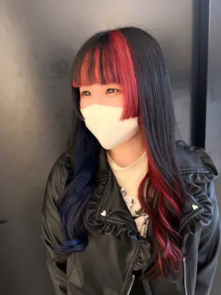 ロング カラー 目を惹く艶髪/髪質 改善カラー🤎ぐっちのヘアスタイル