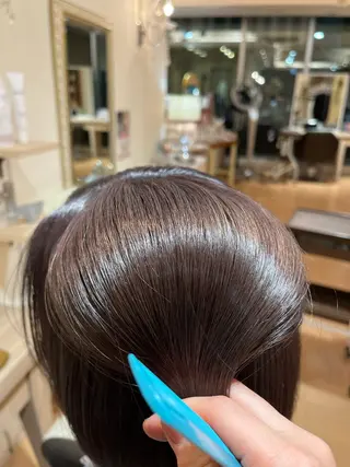 ミディアム Ha naのヘアスタイル