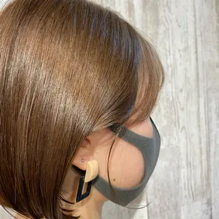 ショート カラー 大場 優のヘアスタイル