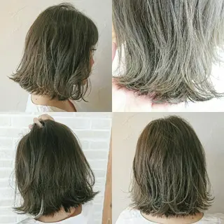 ミディアム カラー little×PORTO 元町所属・Topstylist ゆきこのヘアスタイル