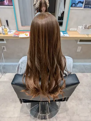 ロング カラー 田端みおと🐱 SoZoBridgeのヘアスタイル