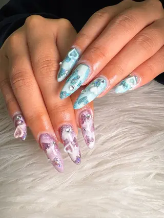 ネイル YOUTH nails waxing所属・YOUTH natsumiのネイルデザイン