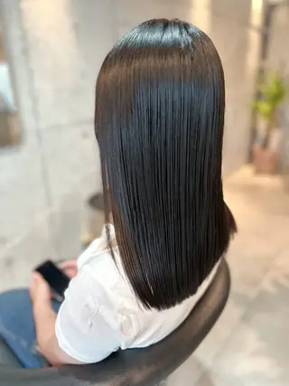 セミロング I'll所属・潤艶ケア特化⭐️ 南吹田️⭐️まいまいのヘアスタイル