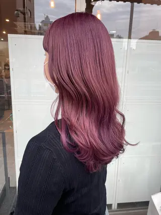 ロング カラー 高橋 みく/ minim 暖色のヘアスタイル