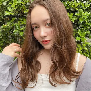 ミディアム カラー 🕊miki モテ髪🫧のヘアスタイル