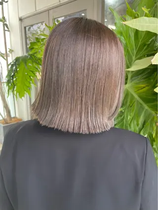 カラー カノン/透明感カラー /酸性ストレートのヘアスタイル