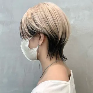 ショート ウルフカット /ブリーチayamiのヘアスタイル