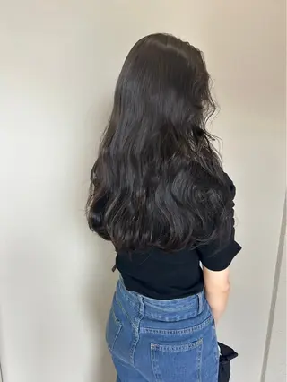 ロング 透明感ダブルカラー/ 諸岡ひばりのヘアスタイル