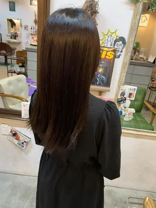 セミロング カラー HARUKI💐笹塚 インナーカラーのヘアスタイル