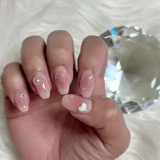 ミディアム B_Mila 水戸   萬城のネイルデザイン