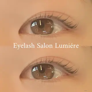 マツエク・マツパ Lumiére 鈴木咲良のマツエク・マツパデザイン