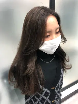 ロング カラー yuuna/ ハッシュカット🎀のヘアスタイル