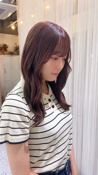 ロング cher. 熊谷衣織のヘアスタイル