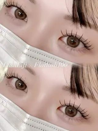 マツエク・マツパ 🎀Amina/渋谷 /束感まつげ🎀のマツエク・マツパデザイン