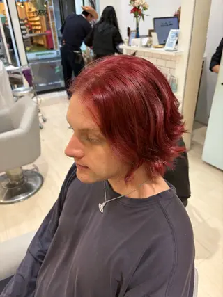 ミディアム R u i /透明感カラーのヘアスタイル