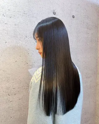 ロング 久保 敏之のヘアスタイル