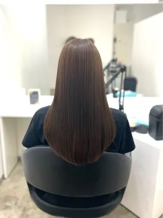 ロング 加納 みなみのヘアスタイル