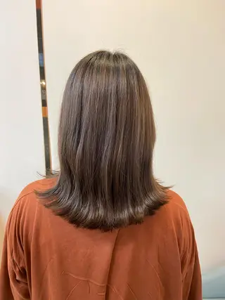 ロング 中川 真帆のヘアスタイル