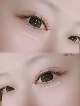 マツエク・マツパ SEURA. saya /JR尼崎のマツエク・マツパデザイン