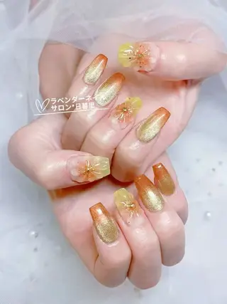 ネイル ラベンダー💖日暮里 ルル💖ネイルのネイルデザイン