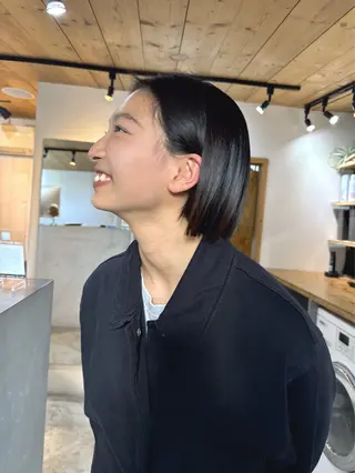 ミディアム Rico / bob/グレージュのヘアスタイル