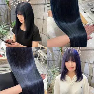 カラー 透明感カラー/ 縮毛矯正/ユイ☆彡のヘアスタイル