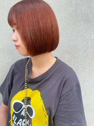 ショート カラー AYANE 韓国ヘア /レイヤーカットのヘアスタイル