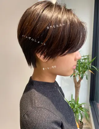 ショート ✨圧倒的満足度◎ 小顔美人ショート✨佃のヘアスタイル