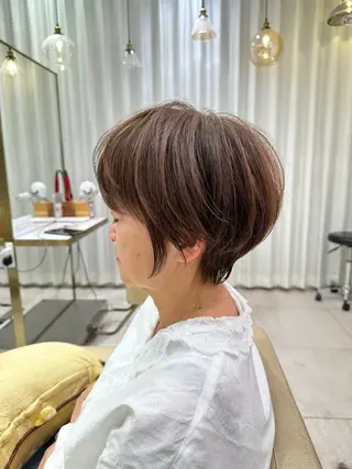 ショート 🌼アユム/レイヤー ハッシュカット🌼のヘアスタイル