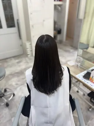 セミロング カラー 髪質改善Acero. shoyaのヘアスタイル