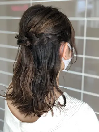 セミロング 辻堂メンズ特化 YU-YAのヘアスタイル