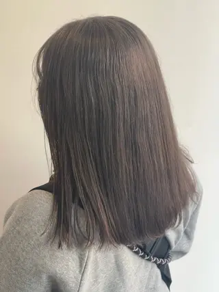 ミディアム カラー ハラダ リョウセイのヘアスタイル